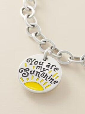 James Avery Enamel "You Are My Sunshine" Charm